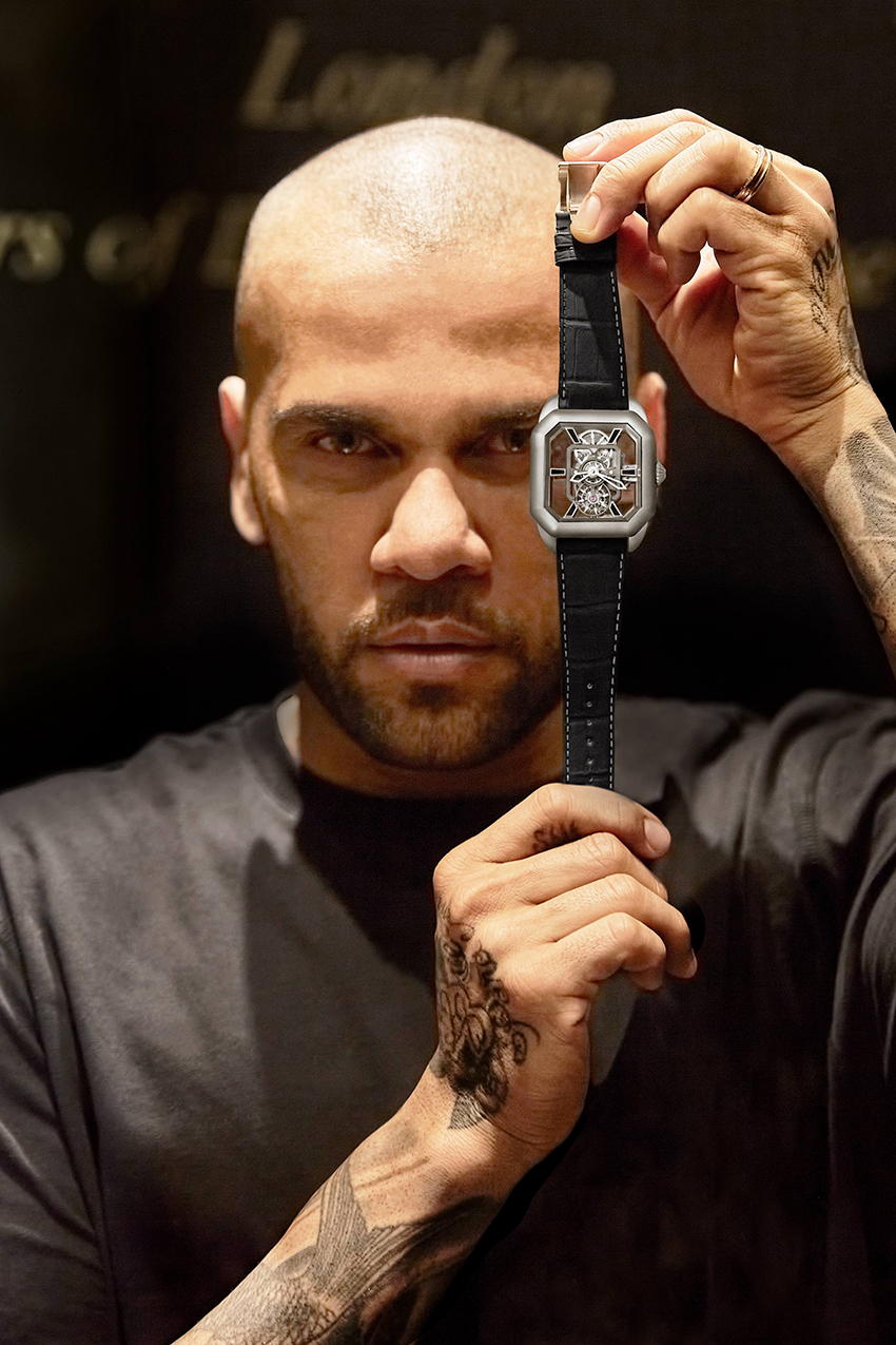 Football legend Dani Alves to launch luxury watch NFT at Dubai’s MetaTerrace