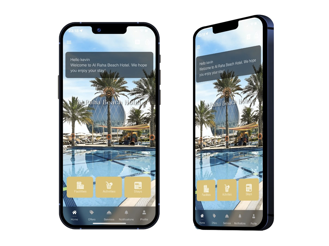 Al Raha Beach Hotel launches a fully integrated mobile app for guest experiences