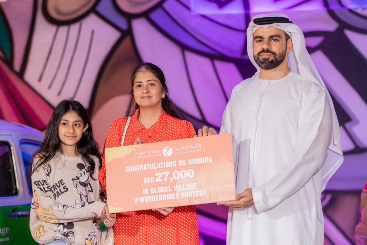 Global Village announces winner of AED 27,000 following the successful Happiness Street Fest