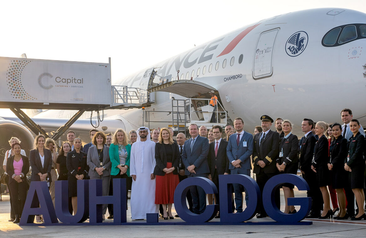 Air France introduces new flight connecting Abu Dhabi and Paris-Charles de Gaulle