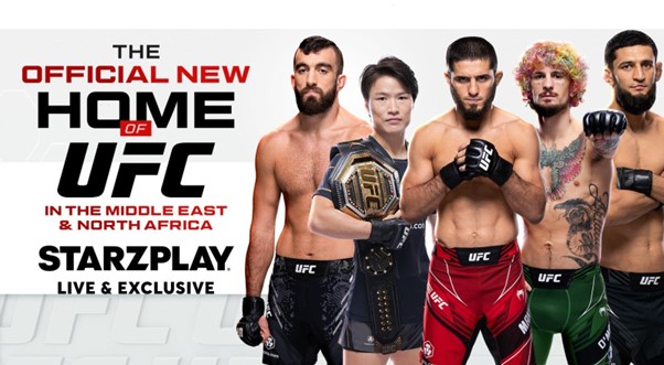 STARZPLAY Announces Thrilling UFC Fight Night in Abu Dhabi