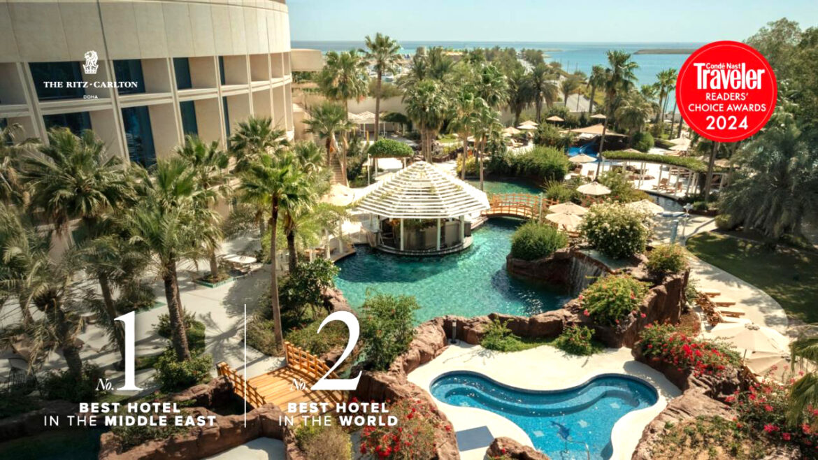 The Ritz-Carlton, Doha Named #1 Hotel in the Middle East and #2 in the World