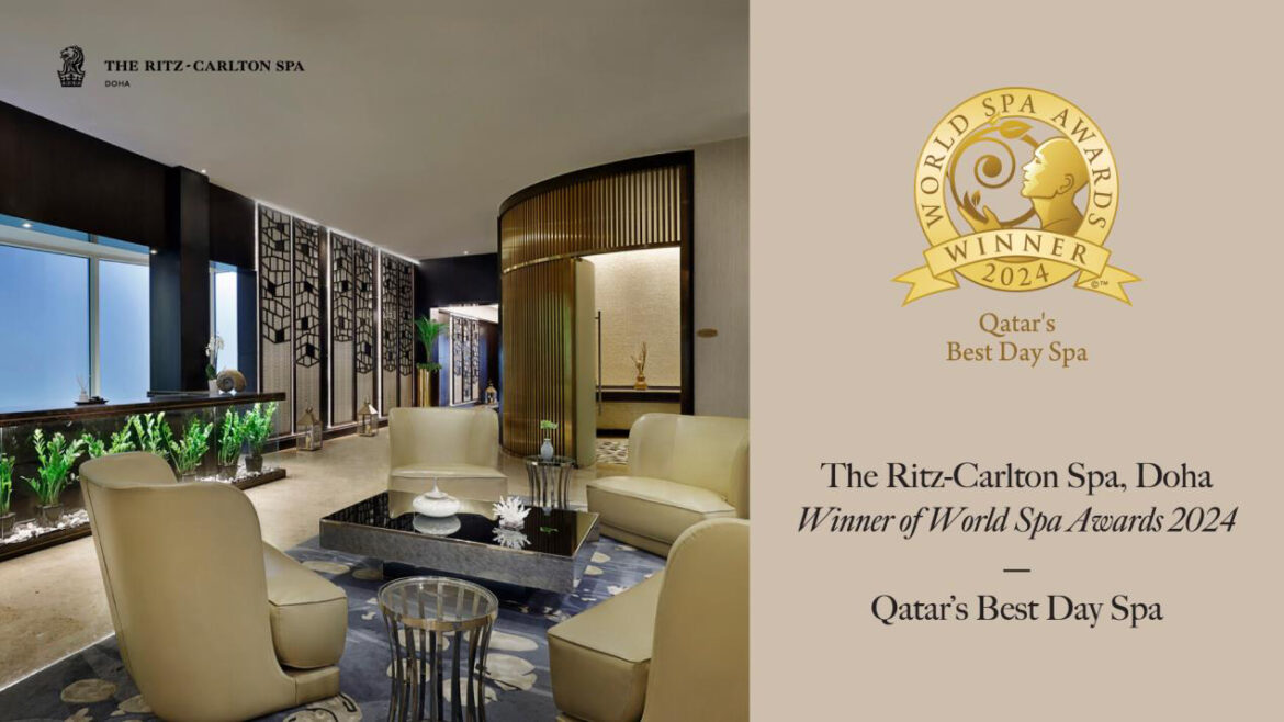 The Ritz-Carlton, Doha Wins ‘Qatar’s Best Day Spa’ at the 2024 World Spa Awards