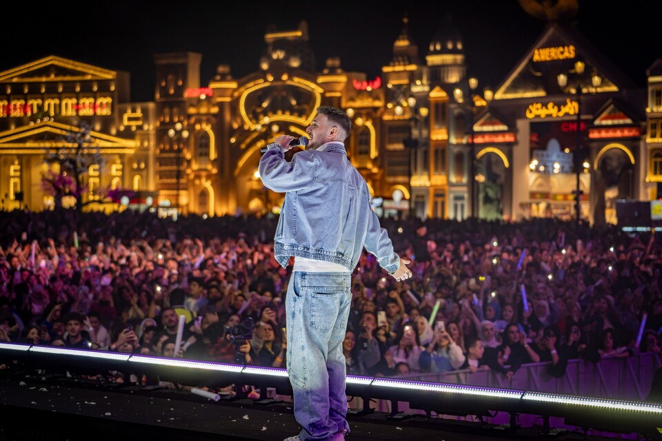 Global Village dazzles as fan-favourite Al Shami charms guests with a spectacular musical concert on the Main Stage